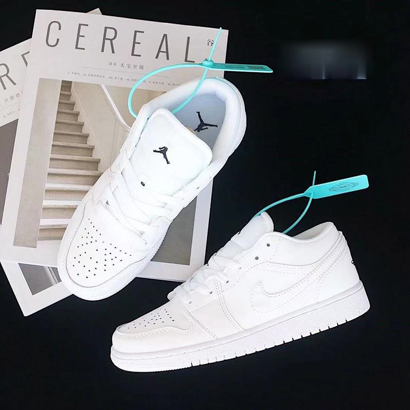 Giày Thể Thao ️❤️ ️FREESHIP ️❤️ ️giày Sneaker Jor-dan CỔ THẤP ĐỦ Màu Cho Nam Nữ CHUẨN DA NHĂN