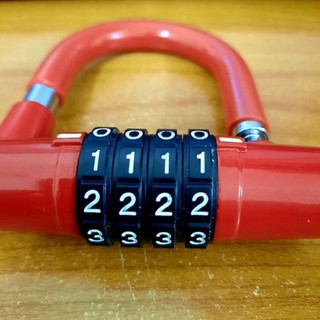 Khóa chống trộm mật mã 4 số khóa xe đạp - xe máy - ô tô - nhà cửa - cổng chống cưa cắt an toàn thông minh - tienichnhapk
