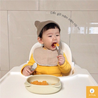🇰🇷🇰🇷[CHÍNH HÃNG] SET THÌA DĨA CHO BÉ BLUEMAMA MODUI HÀN QUỐC