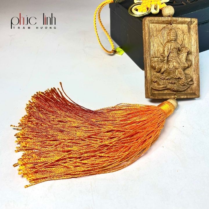 Dây Treo Xe Ô Tô Tượng Phật Trầm Hương PHÚC LINH