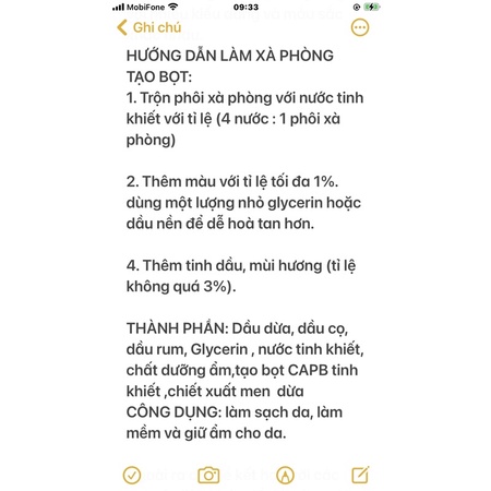 1 LÍT Phôi xà phòng lỏng làm xà phòng tạo bọt