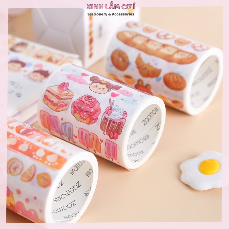 Băng Dính Washi Tape Tinh Cầu Trang Trí Sổ DIY Siêu Dễ Thương [Xinh Lắm Cơ Í]