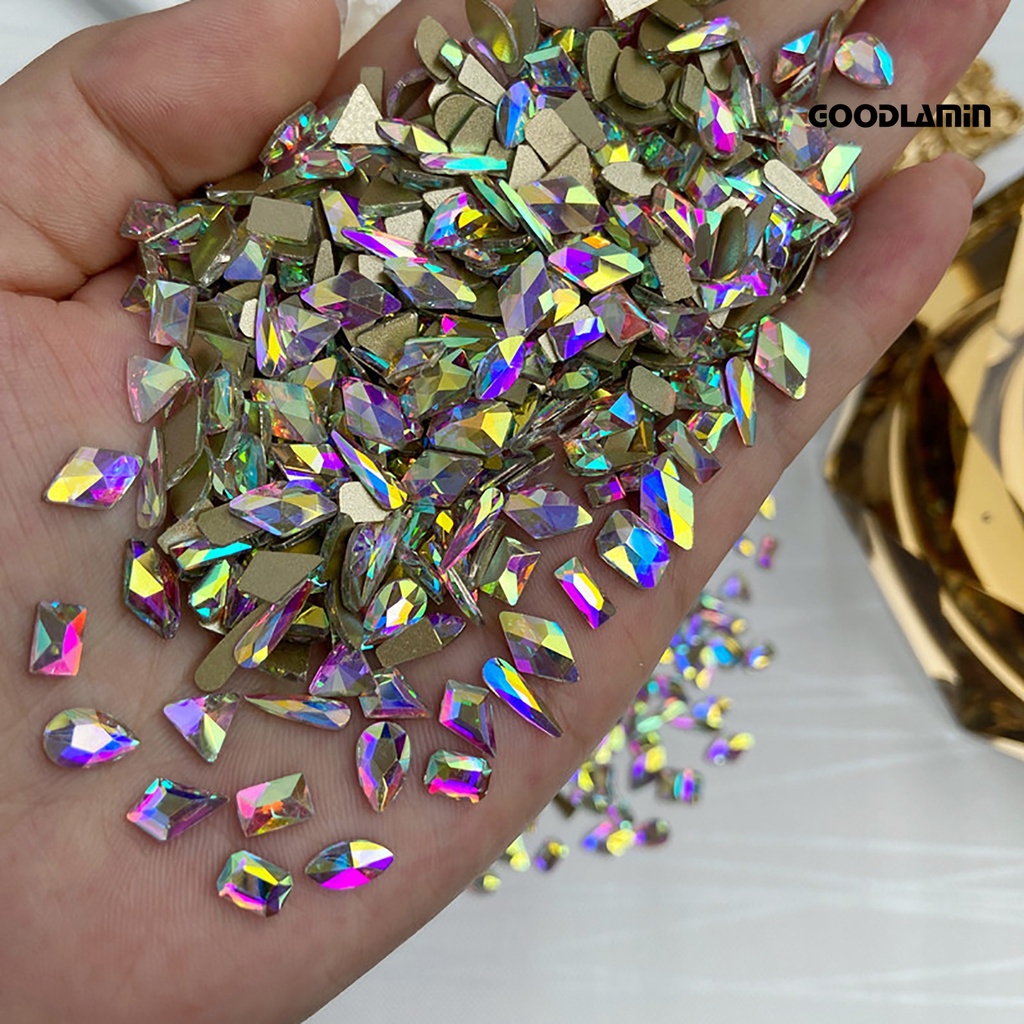 Túi 50 Hạt Đá 3D Lấp Lánh Đính Móng Nghệ Thuật