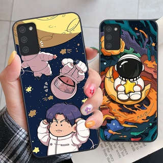 🔥HOT🔥Ốp lưng Samsung Galaxy A02s - A03s in hình phi hành gia vũ trụ cute