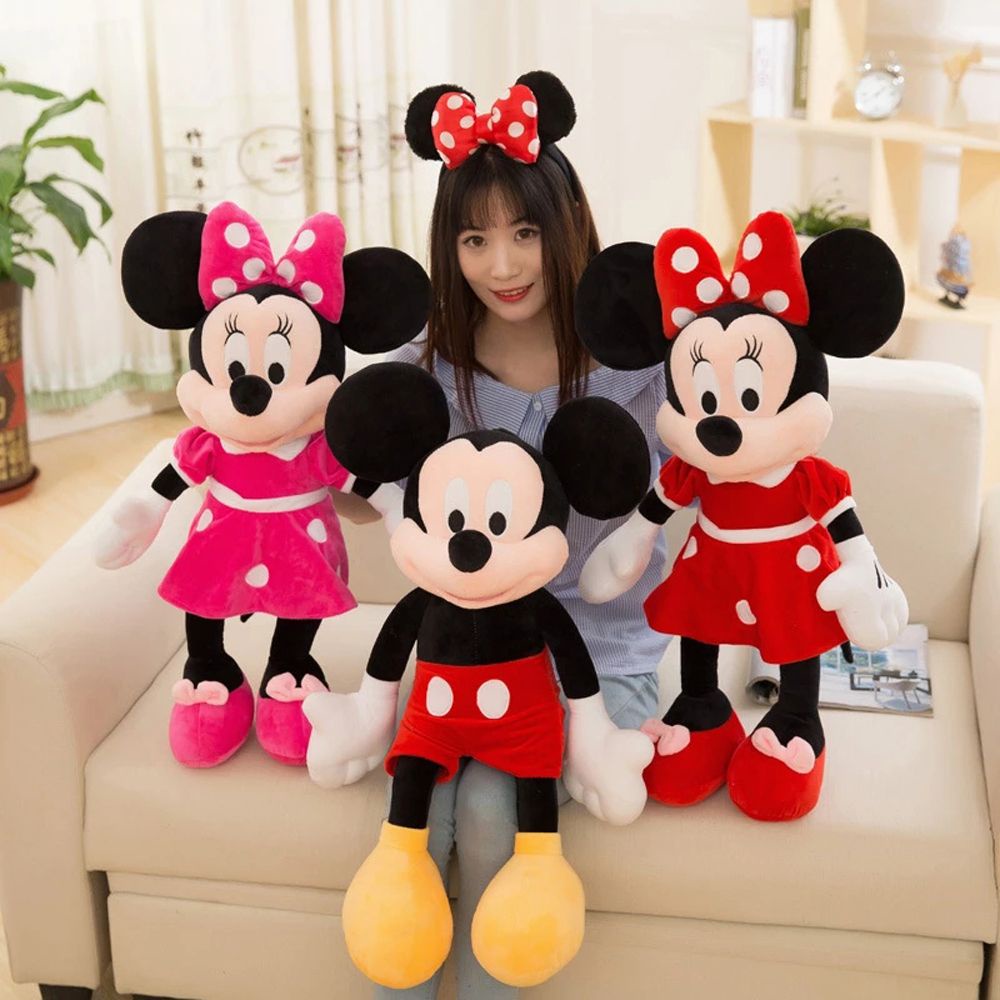 Thú nhồi bông hình chuột Mickey Minnie 40/ 50cm độc đáo