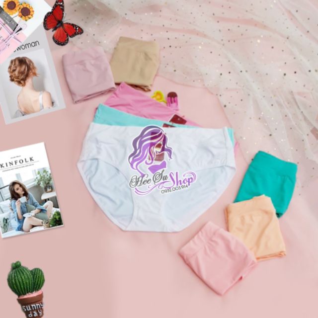 Set 5 quần lót thun lạnh Thịnh Phát big size 70-85kg No.3259 | BigBuy360 - bigbuy360.vn