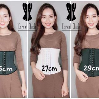 [FREESHIP] ĐAI NỊT BỤNG LATEX CORSET CHUẨN HY LẠP