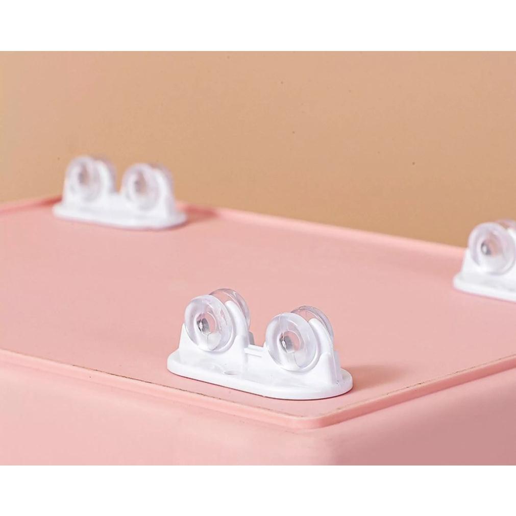 Set 4 bánh xe mini vận chuyển đồ chuyên dụng