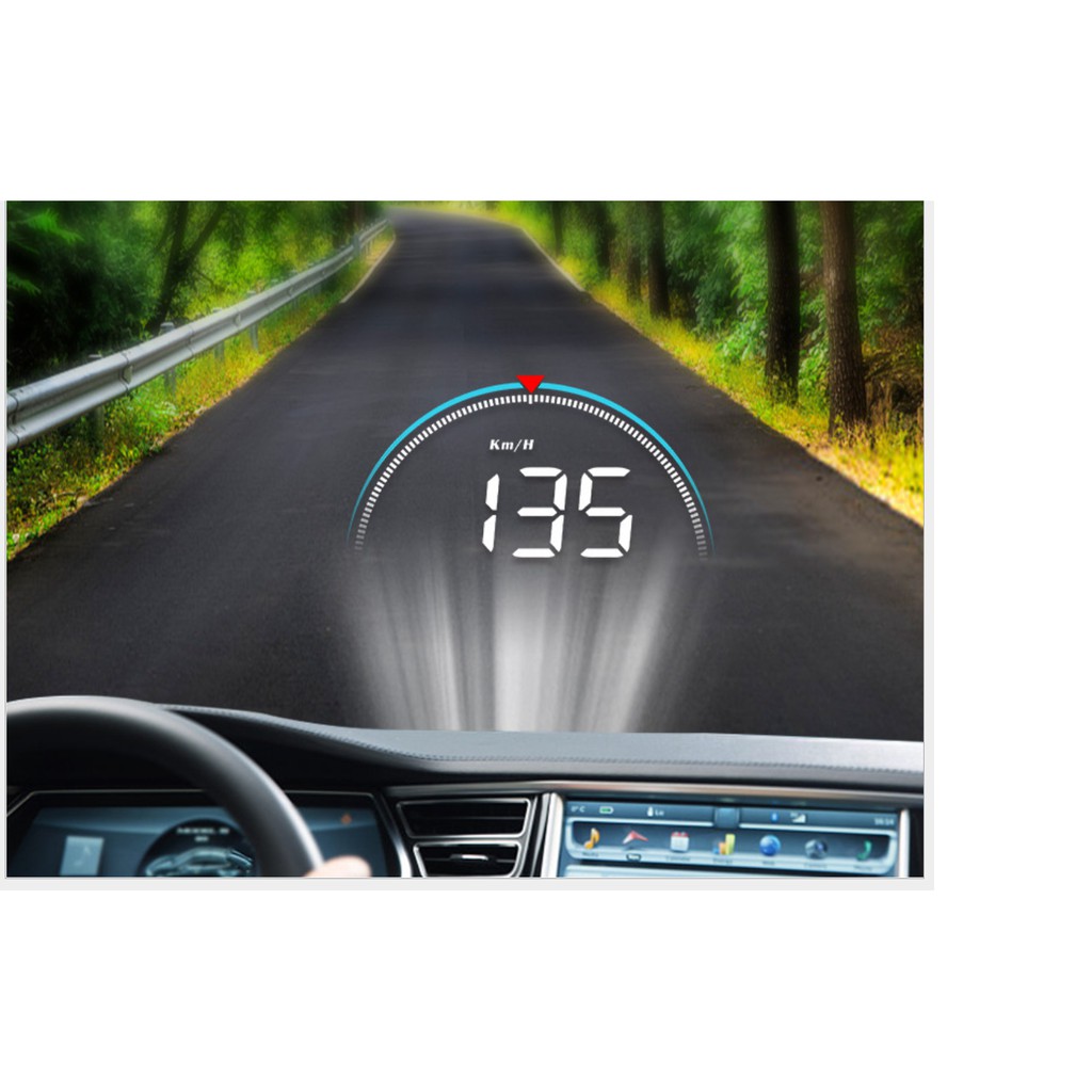 Hiển thị tốc độ trên kính lái ô tô HUD