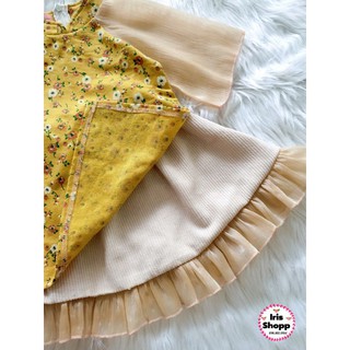 Áo dài Tết bé gái Iris Shopp