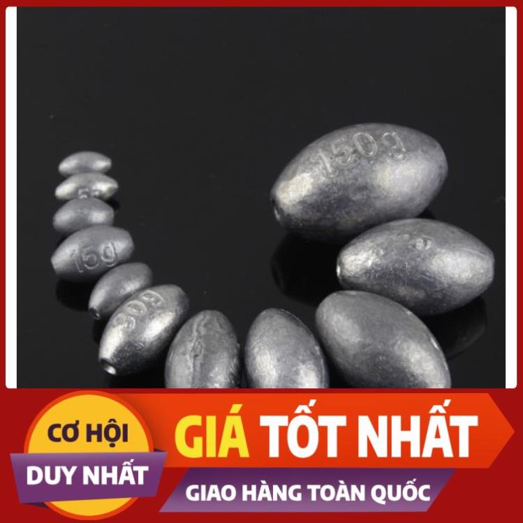 Chì câu cá xuyên tâm đủ size - đồ câu phía bắc