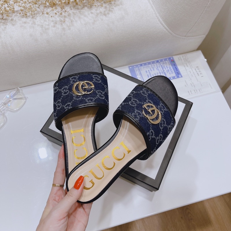 Dép quai ngang nữ G.G với thiết kế thời trang , màu sắc họa tiết siêu đẹp. Hình shop tự chụp | BigBuy360 - bigbuy360.vn