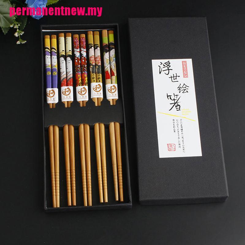 Bộ 14 Dụng Cụ Làm Sushi Bằng Tre Diy