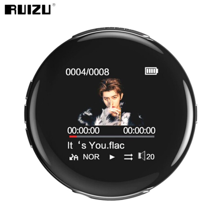 Ruizu M1 - Máy Nghe Nhạc Bluetooth, Cảm ứng, Tặng Tai Nghe, Thiết Kế Siêu Độc Đáo (8Gb)