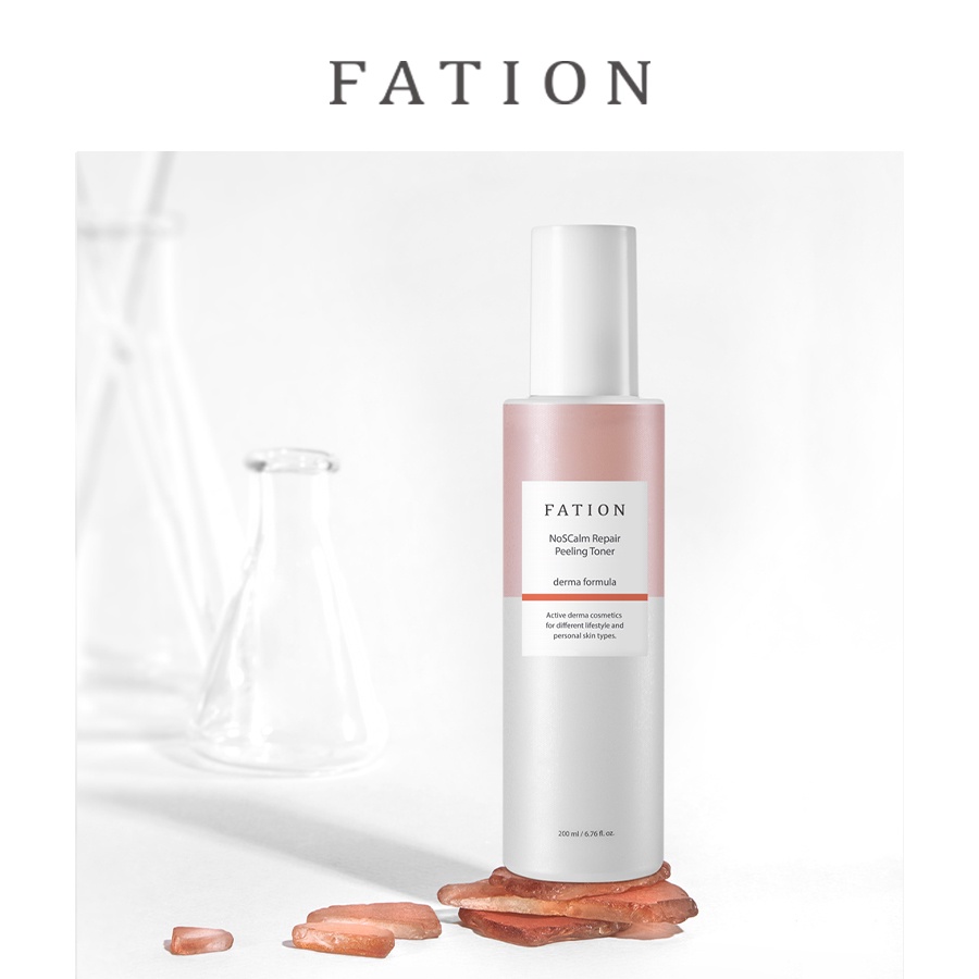 Nước Hoa Hồng Tẩy Tế Bào Chết FATION NoSCalm Repair Peeling Toner 200ml