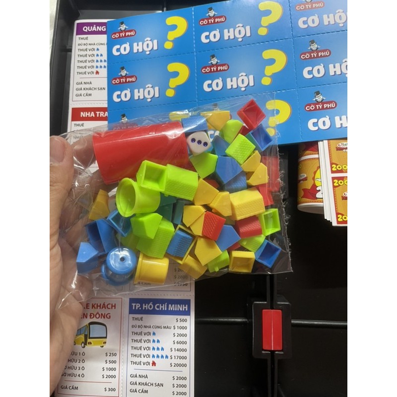 Cờ Tỷ Phú Sato (Monopoly Thử Thách Làm Giàu,Phiên Bản Các Địa Danh Việt Nam ( KUNBABYSHOP - MSKUN039)