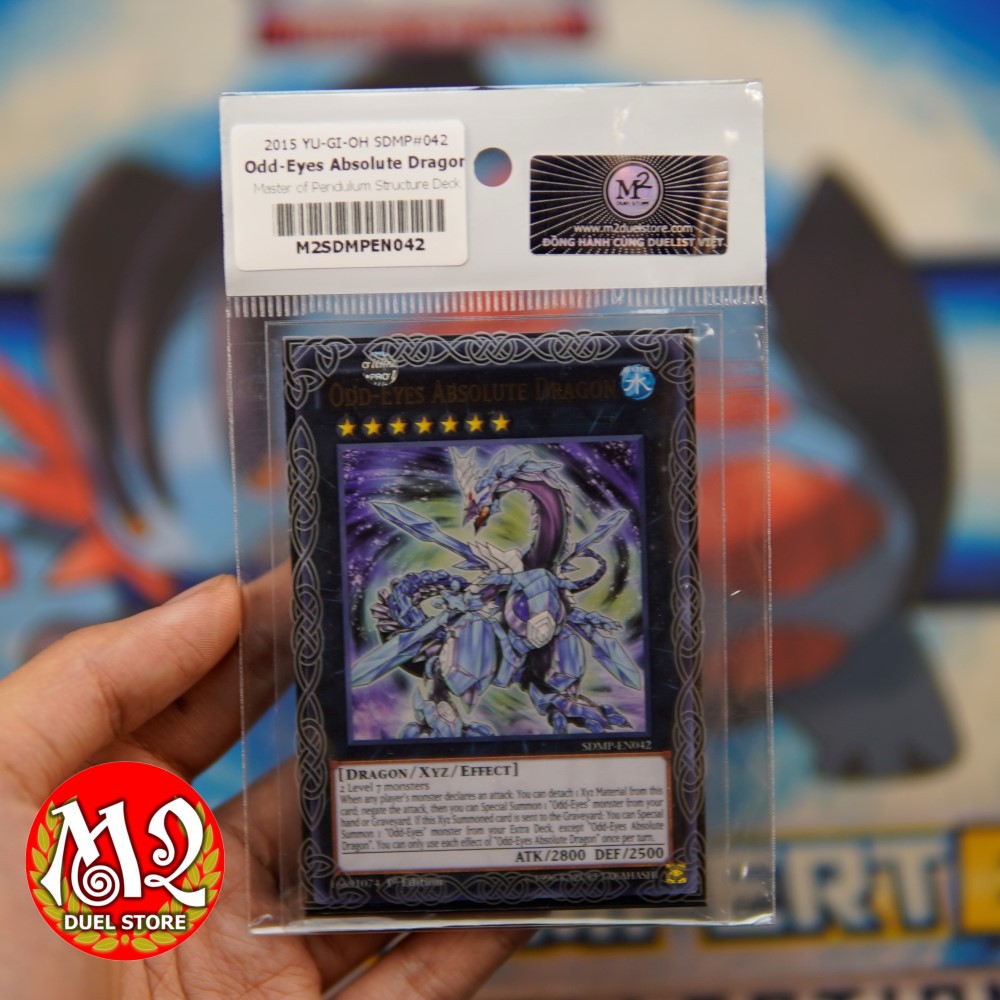 Thẻ bài YUGIOH Odd-Eyes Absolute Dragon - ULTRA RARE -  Bảo quản M2SCCQ-LITE