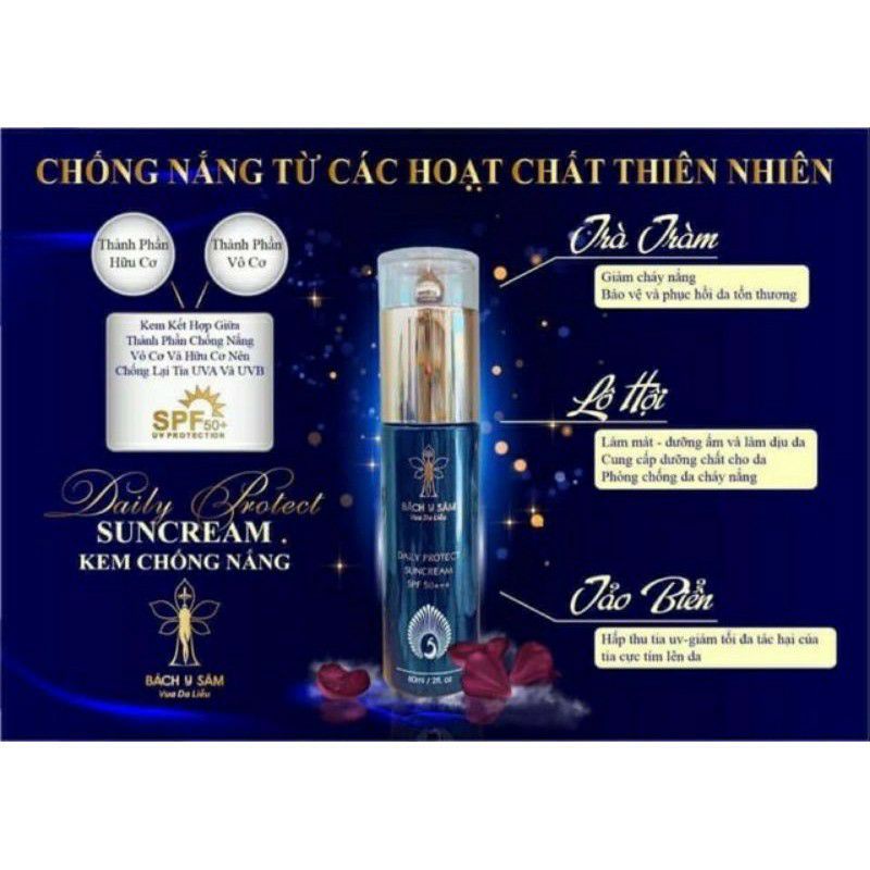 Kem chống nắng Bách Y Sâm Bạch Linh (NEW) 60ml - Bách Y Sâm | BigBuy360 - bigbuy360.vn