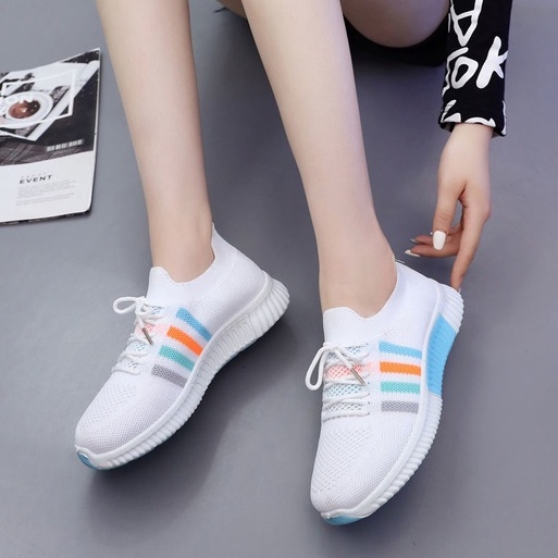 Giày Thể Thao Thời Trang Nhập Khẩu Cho Nữ Thiếu Niên Đường Phố Snikers