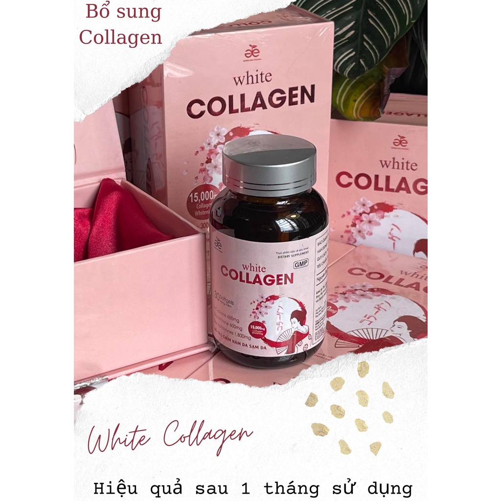 [Chính hãng]Viên uống trắng da Glutathione - Cam kết hiệu quả sau 1 Tháng - Trắng da - Hãng White Collagen | BigBuy360 - bigbuy360.vn