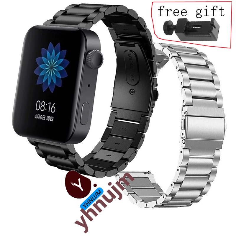 Dây đeo thay thế bằng thép không gỉ cho đồng hồ Xiaomi Mi Watch LTE ESIM