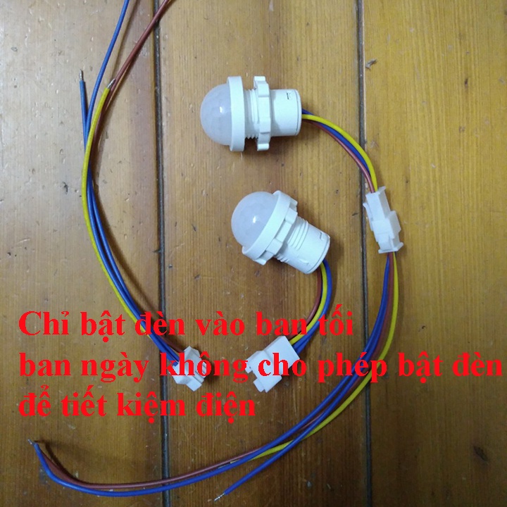 Công tắc cảm biến chuyển động hồng ngoại PIR thông minh tự động bật tắt có điều chỉnh ledthanhphat