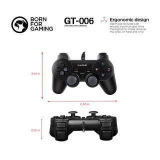 Tay bấm game Marvo đơn rung GT 006
