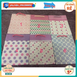 Sỉ 10 Túi đựng quà nhỏ có quai xách