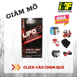 Nutrex lipo 6 black uc - hổ trợ đốt mỡ nhanh