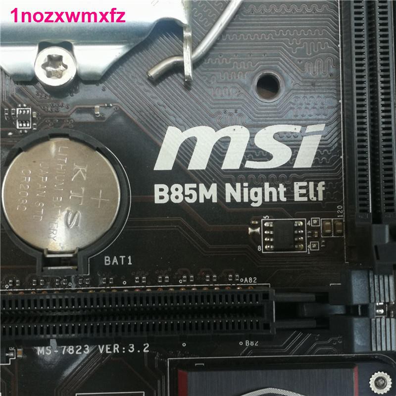 mainboard bo mạch chủBo mạch chủ chơi game thể thao điện tử MSI B85M NIGHT ELF 1150 1230V3 4790K
