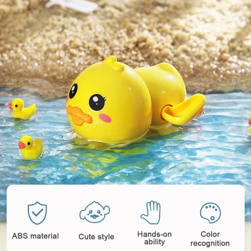 Đồ chơi vịt bơi trong bồn tắm vui nhộn cho bé
