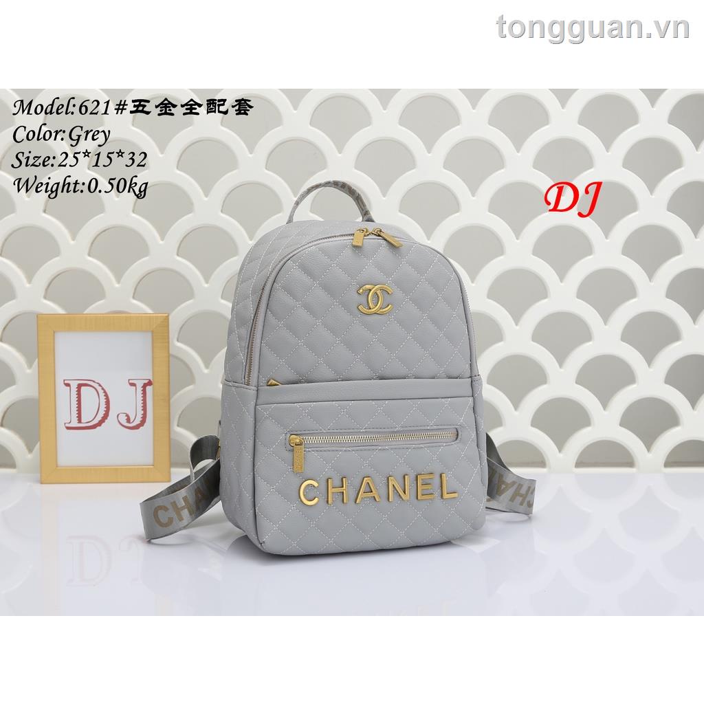 Ba Lô Da Du Lịch Đi Học Chống Nước Cho Nam Nữ  chanel Và Nam Giới Đi Chơi Thể Thao Đi Bộ Đường Dài Ngoài Trời