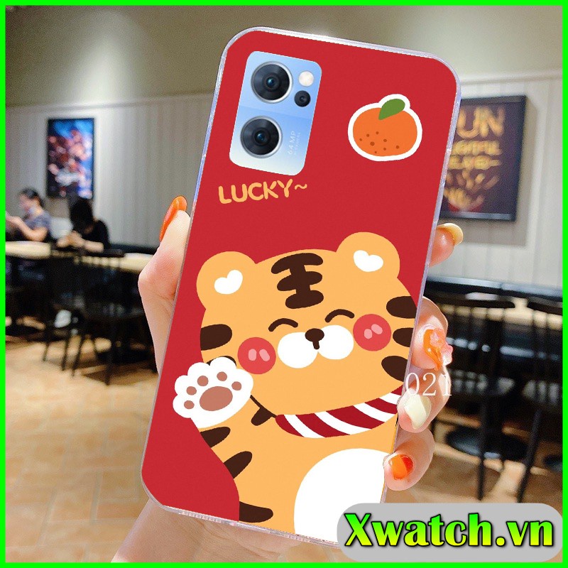 Ốp Lưng dẻo in UV Oppo Reno 7 Reno 8 Z Reno 7z Reno 8z 4g 5g họa tiết Tigers