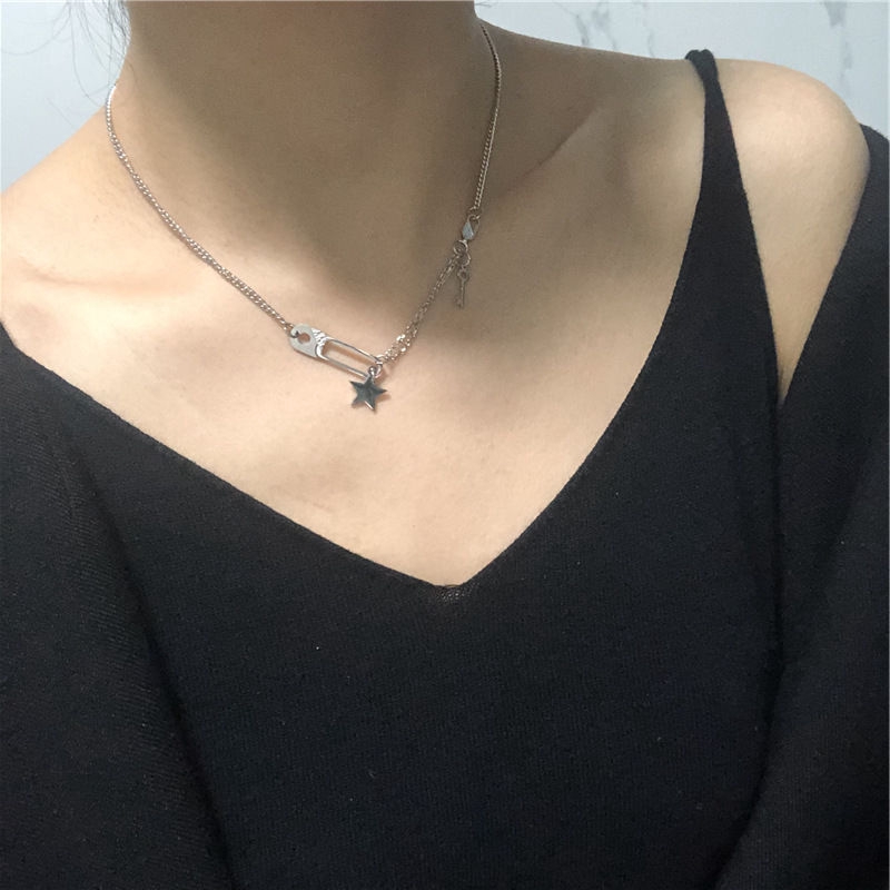 Dây Chuyền Sợi Mảnh Mặt Hình Ngôi Sao 22333