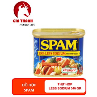 Thịt hộp Hormel SPAM® Less Sodium 340g
