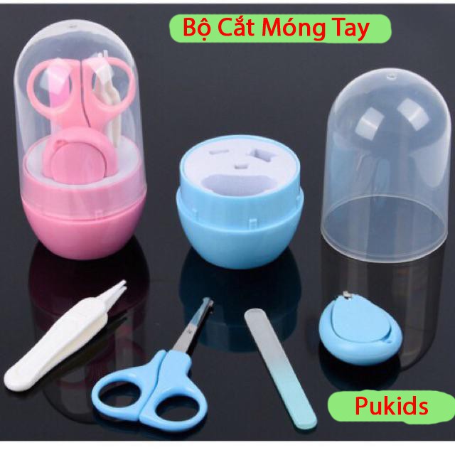 Bộ dụng cụ cắt móng tay cho bé sơ sinh 4 chi tiết _ PK10