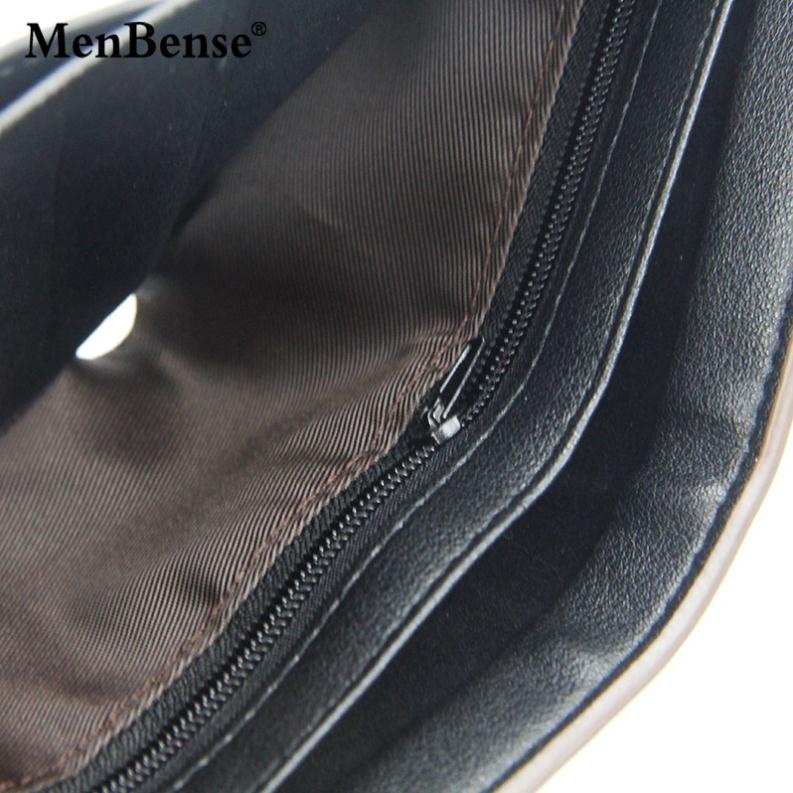Ví Da Nam Bỏ Túi Menbense Cao Cấp, Kiểu Dáng Nam Tính Mạnh Mẽ - Chất Liệu Da PU Cao Cấp - Ví nam cầm tay tiện lợi