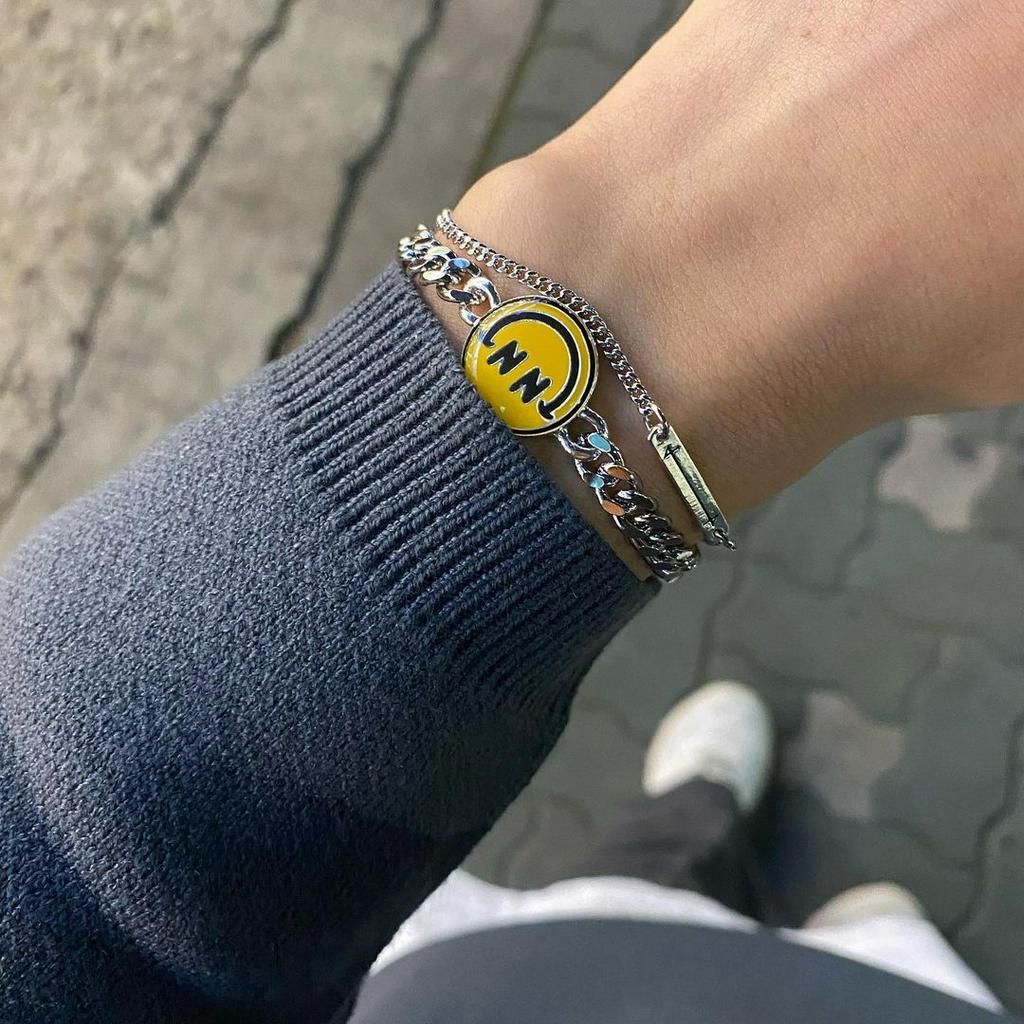 Vòng tay Nonenon logo Slime chính hãng Hàn Quốc