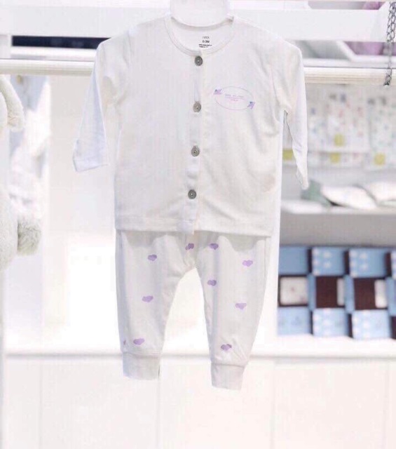 Bộ cài thẳng dài petit hình máy bay,xe máy size 0-9M