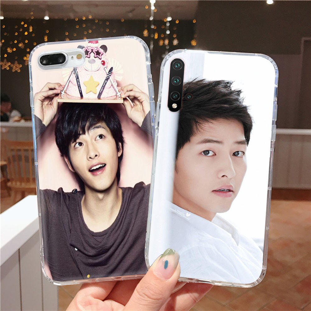 Ốp Điện Thoại Trong Suốt In Hình Song Joong Ki Cho Motorola Moto E6 E4 E5 Play E7 Plus E6S 2020 At119