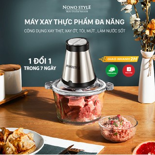Máy Xay Thịt Cầm Tay Đa Năng Công Suất Lớn-Máy Xay Thực Phẩm- Xay Sinh Tố Tiện Dụng