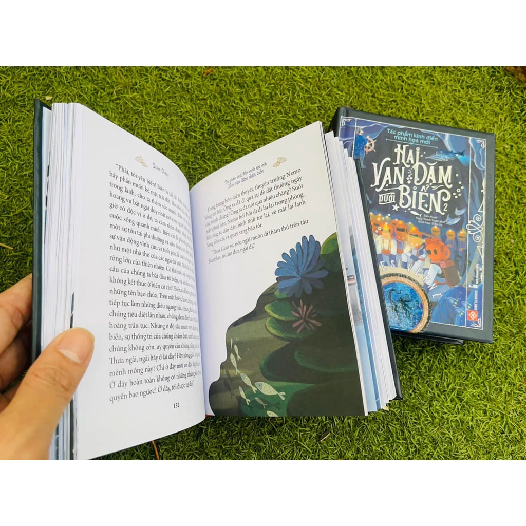 Sách - Hai Vạn Dặm Dưới Biển - Jules Verne - Combo 2 Tập - Bình Book