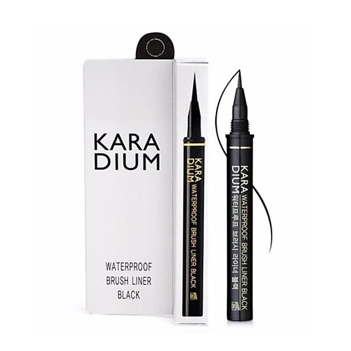 Bút Dạ Kẻ Mắt Karadium Waterproof Eyeliner Pen Black Hàn Quốc