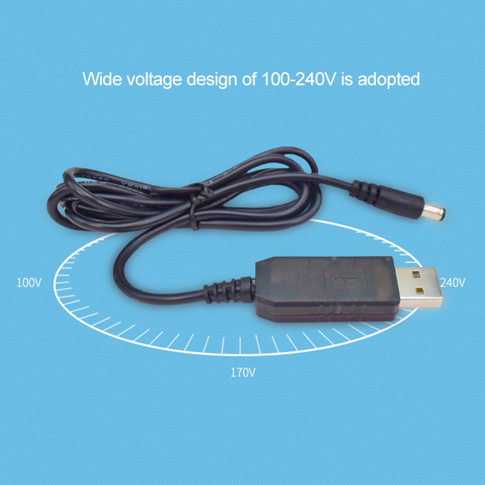 Dây cáp tăng áp USB DC 5V sang 8.4V/9V/12V 5.5x2.1mm