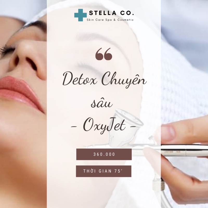 Detox da sạch sâu với Máy Detox OxyJet