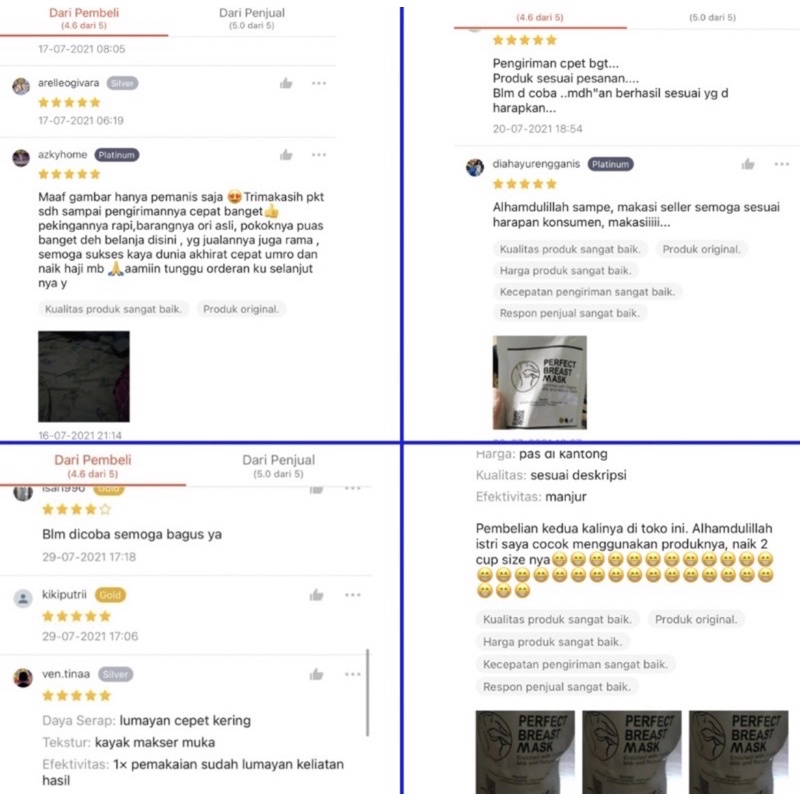 Set 10 Mặt Nạ Nâng Ngực Và Làm Săn Chắc Ngực Hoàn Hảo | BigBuy360 - bigbuy360.vn