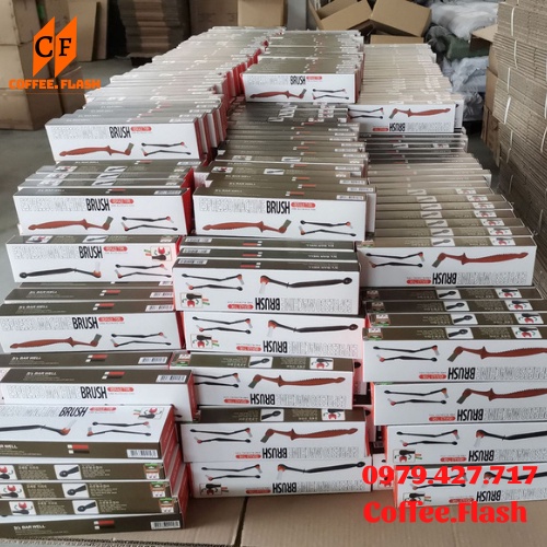 Chổi vệ sinh máy pha, máy xay cà phê- Cọ vệ sinh máy pha, máy xay cà phê - Đầu cọ (chổi) thay thế