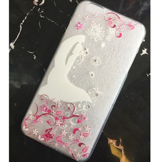 IPhone 6 plus / 6s plus ốp lưng dẻo silicon Wedding đính đá