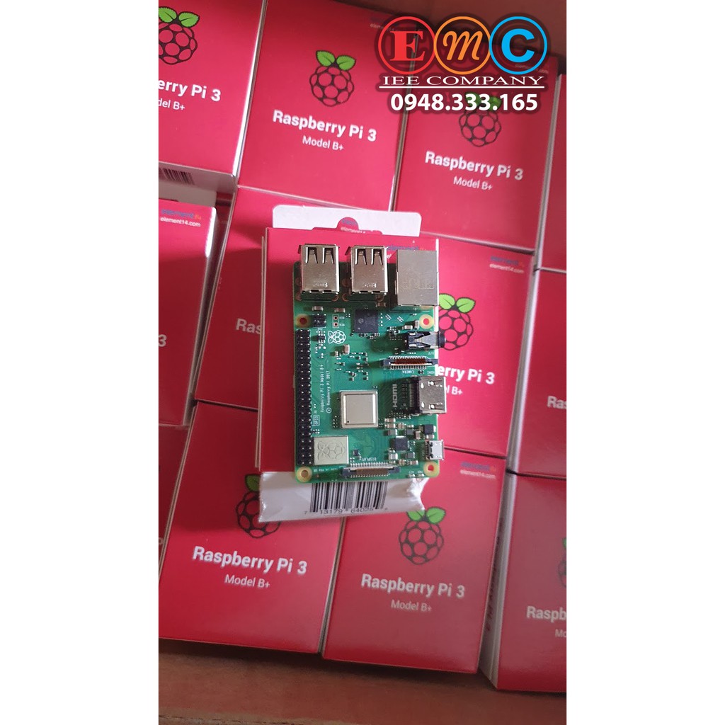 Máy tính nhúng Arduino Raspberry Pi 3 model B plus | BigBuy360 - bigbuy360.vn