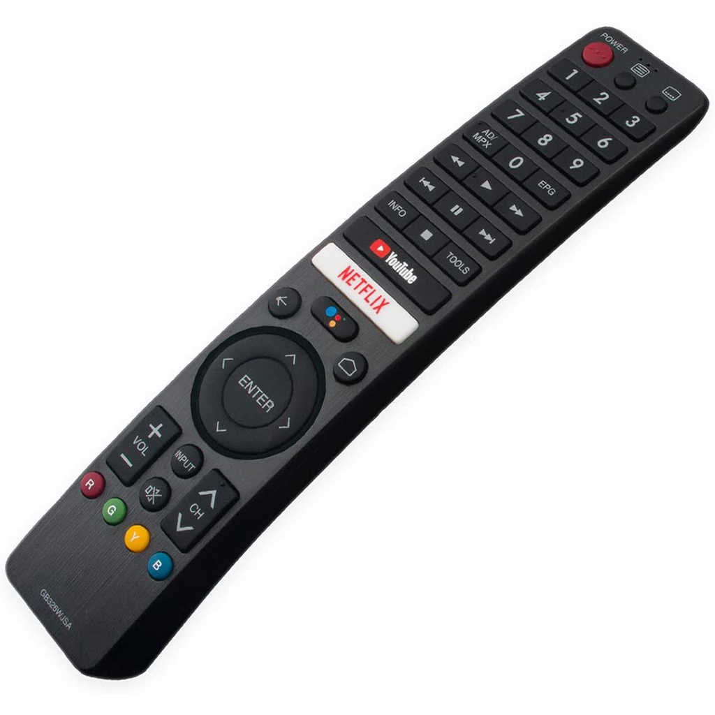 Điều Khiển Từ Xa Bằng Giọng Nói GB326WJSA Cho Sharp AQUOS Smart TV with YouTube Netflix 4T-C60BJ3T 4T-C60Bkk1X 4T-C70Bj3T 4T-C60BJ5T 4T-C70BJ5T 2T-C32Bk1T 2T-C32BG1X 2T-C32BG1I
